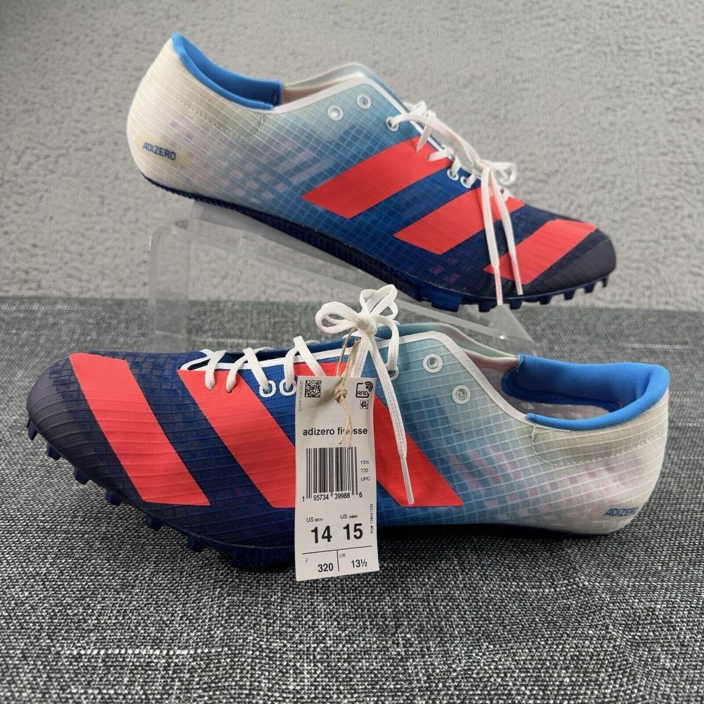 Adidas Shoes Sz 14 Adizero Finesse Legacy Track & Field Indigo Turbo GY0913 New
